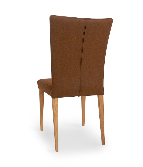 Nouvion Stuhl Jack 4-Fuss Holz Bezug Leder Toledo Lila