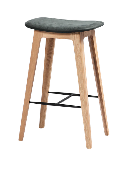 SACKit Nordic Bar chair oak n/s low - 68 x 46 x 33,5 cm DUNES Anthrazit