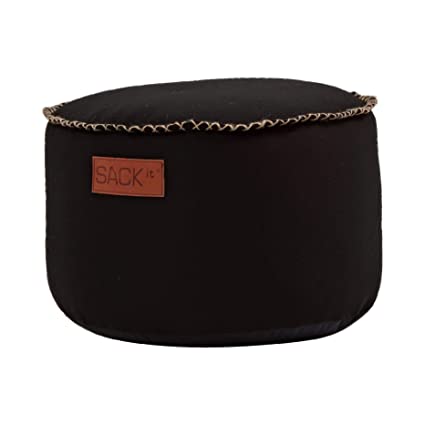 SACKit Canvas Pouf drum black