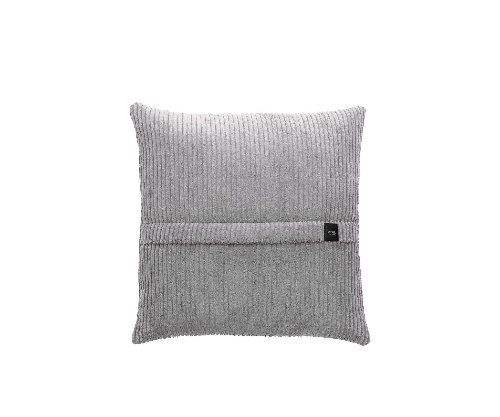 Vetsak big pillow Kissen groß 60 x 60 cord velours light grey