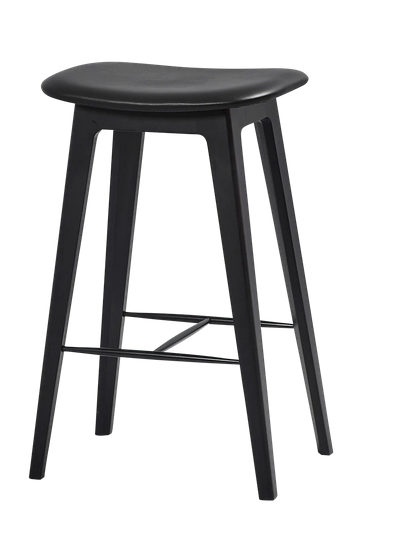SACKit Nordic Bar chair beech n/s high 73 x 46 x 33,5 cm ULTRA Black