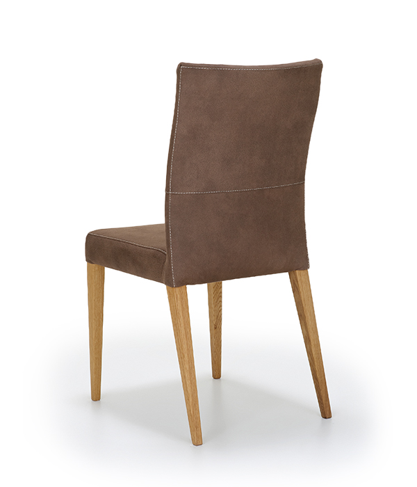Nouvion Stuhl Paul 4-Fuss Holz Bezug Stoff Pampa Dessert