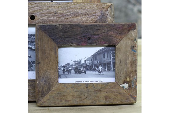 Bilderrahmen aus Altholz 20x17 cm