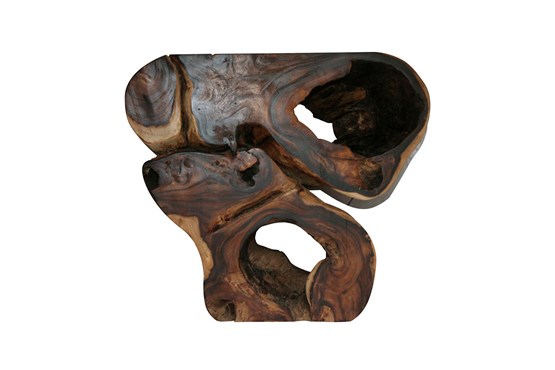 Konsole BLOCK aus Suarholz 70 cm