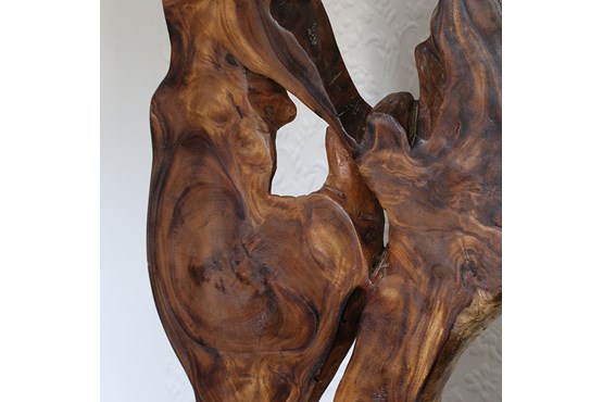 Skulptur aus Suarholz