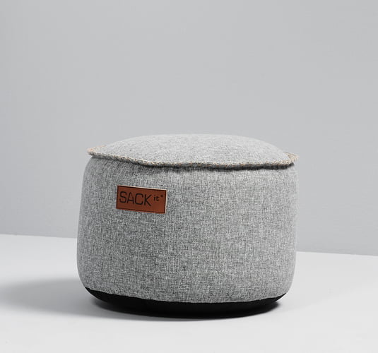 SACKit Cobana Pouf Light Grey