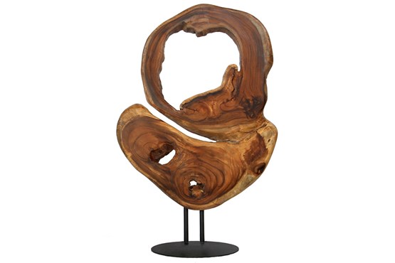 Skulptur aus Suarholz