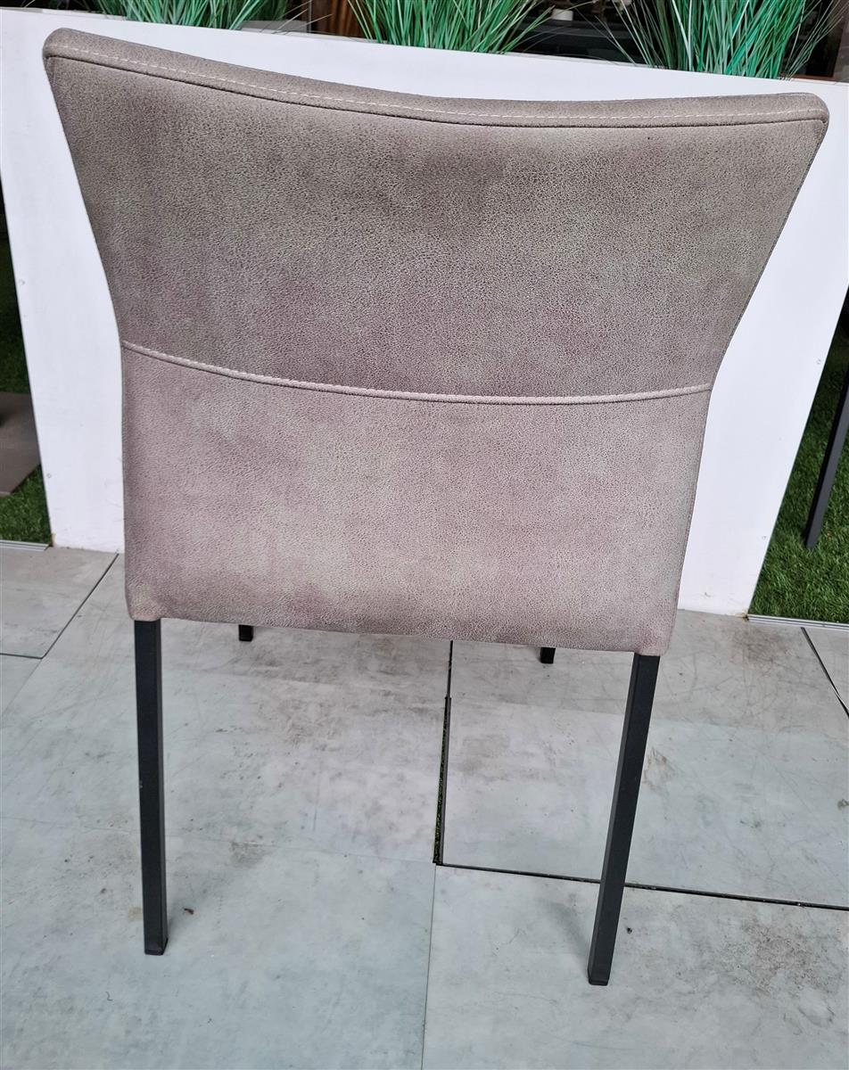 Nouvion Armstuhl Lennox 4-Fuss Bezug Stoff Samoa graphite Ausstellungsstück