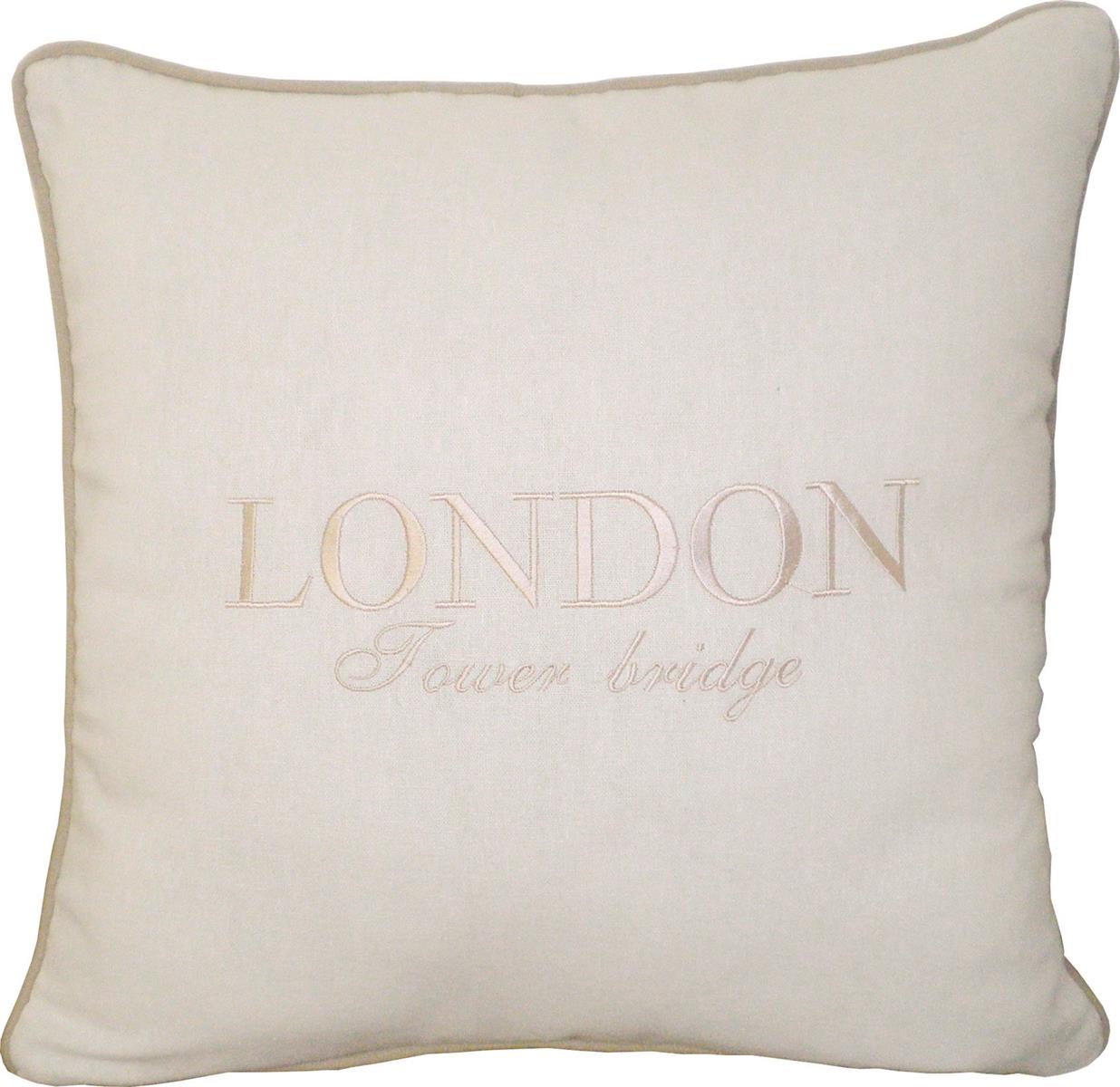 London Kissen 45 x 45 x 14 von GARINO